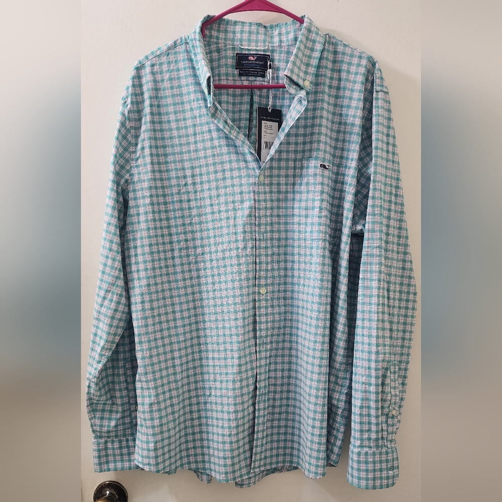 Men's‎ Blue Checkered Shirt